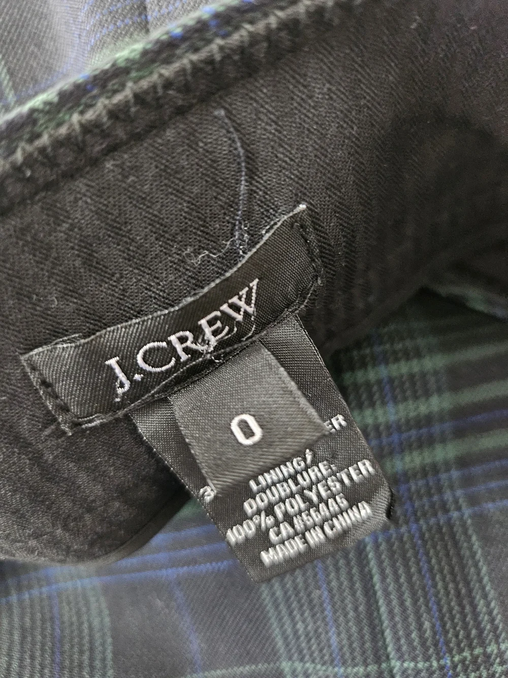 J. Crew structured pencil
